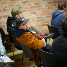 One of the guests at NN1 Dev Club #9