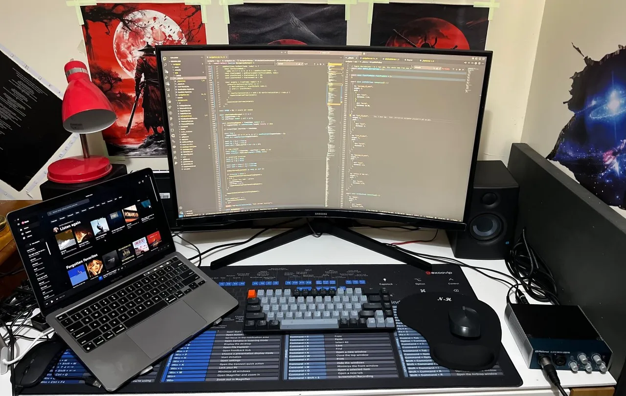 Emmanuella’s setup